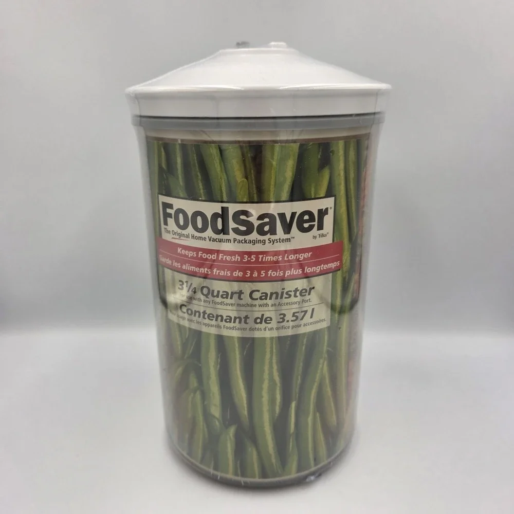 Sealed Food Saver 3.25 Quart‎ Vacuum Seal Canister Container 02-0037-00